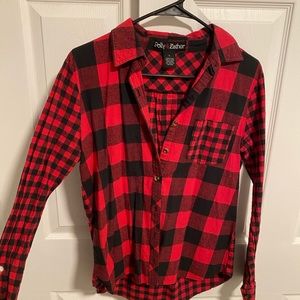 Almost new, worn once flannel! Size Large